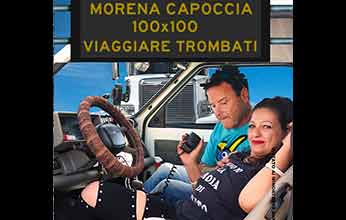 Morena Capoccia 100X100 Viaggiare TROMBATI