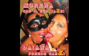 Morena con il suo taxxi, Daiana prende Caxxi